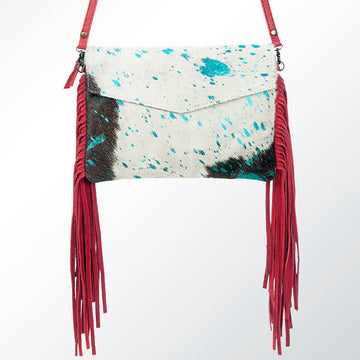 American Darling Envelope Hair on Genuine Leather Western Women Bag Handbag Purse | for Cute